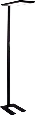 Produktbild von LUXULA LED-Büro-Stehleuchte, Up/Down, 100W, 4000K, EEK: F, 7000lm, IP20, dimmbar, schwarz