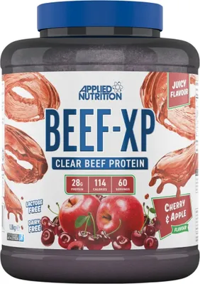 Productafbeelding van Applied Nutrition Beef-XP (1800g) Kers & Appel - Eiwitten - Runderproteïne