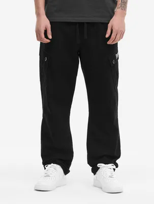 Produktbild von Herren Cargohose normale Passform LYNEMOUTH Black/Grey L Lonsdale
