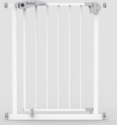 Image de Barrière de sécurité Baninni Fina blanche - 67 cm à 75 cm
