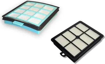 Immagine prodotto di Set Kallefornia K753+K812 filtro di aspirazione del motore + filtro di scarico HEPA per Philips PowerPro FC8766/01