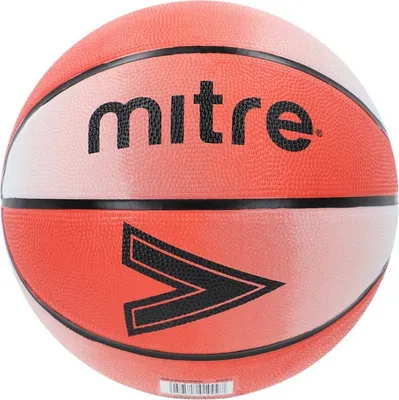 Produktbild von Mitre - Basketball CS1467 (6) (Orange/Schwarz)