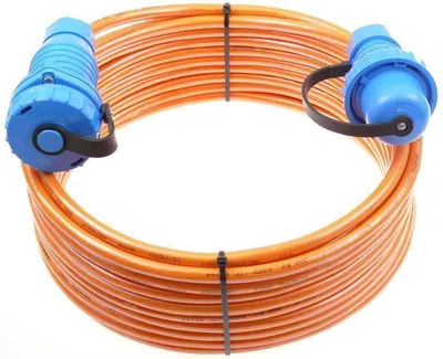 Produktbild von Schuko Verlängerungskabel Druckwasserdicht H07BQ-F 3G2,5 3x2,5 IP68 5-50m, Größe:3G2.5/ 50m