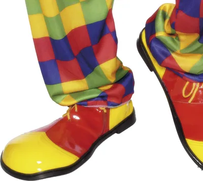 Produktbild von Pippo Jumbo Clown Schuhe rot-gelb