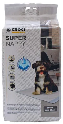 Produktbild von CaniAmici ZC6020953 Welpenteppich, Super Nappy, Größe 60 x 90 cm, Inhalt 50 Stüc