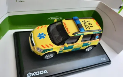 Obrázek produktu pro Škoda Yeti 1:43 - ZZS Pardubického Kraje 151.