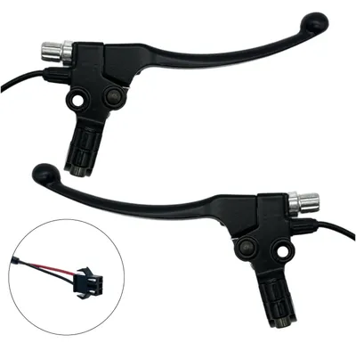 Produktbild von 1 Paar Bremshebel Links & Rechts JST SM 2-Pin Universal für E-Scooter