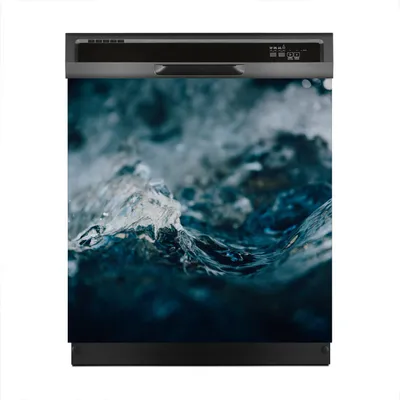 Produktbild von Magnete Dekorative 60x60 cm Küche Magnetmatte Spülmaschine - Wasser rippel