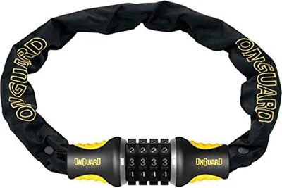 Obrázok produktu pre OnGuard 8022C Zámok na bicykel Reťaz 80x8 so šifrou