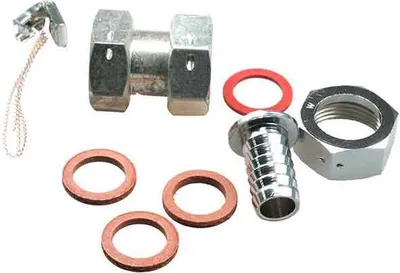 Produktbild von Zapfhahnzähler-Verschraubungsset - 3/4 Zoll 14mm Tülle
