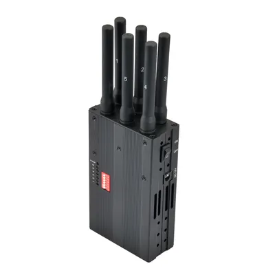 Produktbild von 6 Anténová prenosná rušička CDMA / GSM, DCS / PCS, 2G, 3G, 4G a Wi-Fi  signálov