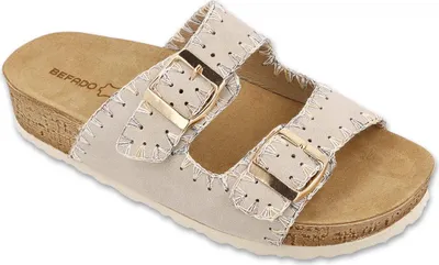 Produktbild von Damen-Slipper Befado 158D274 mit Lederinnensohle