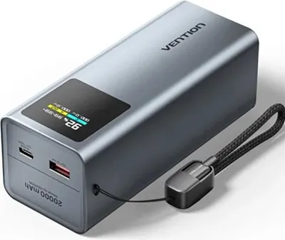 Obrázok produktu pre Vention FKC, 20000 mAh, Adaptive Fast Charging, Power Delivery 3.0, Programmable Power Supply (PPS), Quick Charge 3.0, 14,8 V, 100 W, Šedá