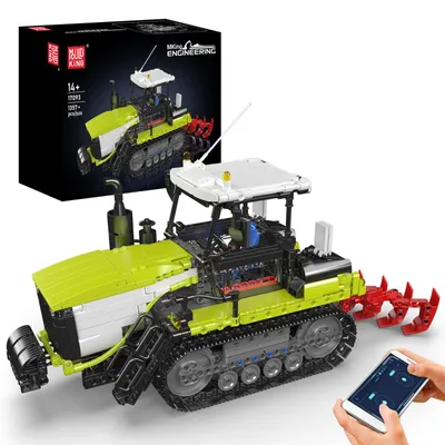 Zdjęcie produktu dla Mould King 17093 – Zestaw do budowy modelu pojazdu: Traktor gąsienicowy