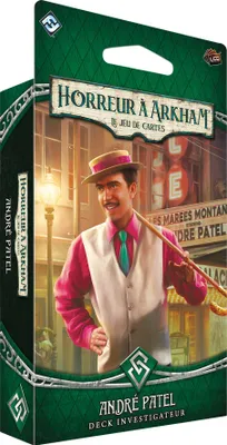 Immagine prodotto di Asmodee - Horror in Arkham®: Il Gioco di Carte – André Patel, Investigatore – FFG – evo