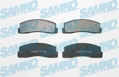 Produktbild von SAMKO Bremsbeläge Satz Vorne Bremsklötze für LADA Niva (2121, 2131) 5SP179