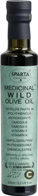 Zdjęcie produktu dla Sparta Medicinal oliwa extra virgin ultra high phenolic „Green Label” 250 ml(NMR: Suma 3443mg/kg , Index D1 2941mg/kg)