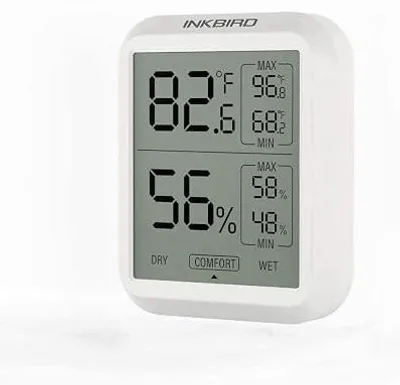 Zdjęcie produktu dla Termometr higrometr cyfrowy LCD pokojowy wskaźnik wilgotności