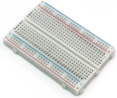 Produktbild von BerryBase Breadboard mit 400 Kontakten