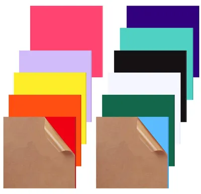 Acrylplatten, bunt, 3 mm, 12 Stück, 20 x 20 cm, für DIY und Kunsthandwerk