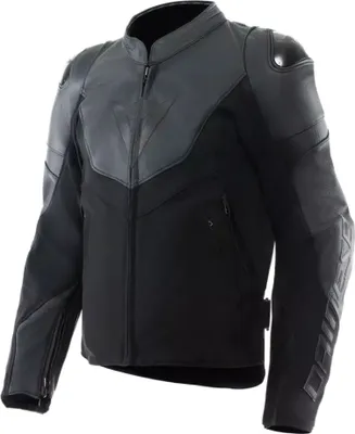 Zdjęcie produktu dla Skórzano-tekstylna kurtka motocyklowa Dainese Iperattiva, czarna, 54
