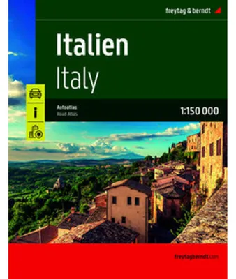 Produktbild von Italien, Autoatlas 1:150.000, freytag & berndt