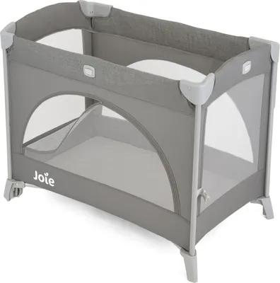 Zdjęcie produktu dla Joie Kubbie Sleep łóżeczko turystyczne z funkcją dostawki Foggy Gray