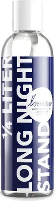 Produktbild von LOOVARA 1/4 Liter Long Night Stand, Gleitgel Sensitiv 250 ml, Aloe Vera, kondomgeeignet, Für sensible Haut, Ph-optimiert, Natürliche Inhaltsstoffe, Auf Wasserbasis