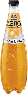 Obrázek produktu pro San Benedetto Ginger Biondo ZERO 750 ml italský nealkoholický nápoj bez cukru