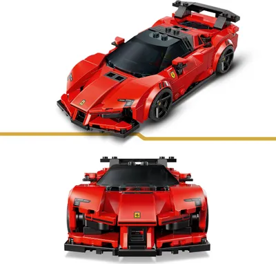 Produktbild von LEGO Speed Champions Ferrari SF90 XX Stradale Sportwagen - Modellbau mit sammelbarer Fahrer Minifigur - Geburtstagsgeschenkidee für Jungen ab 9 Jahren und Motorsportfans - 77254