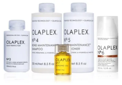Produktbild von Olaplex Set No. 3, 4, 5, 6 & 7 – Komplettes Reparatur Haarpflege Set