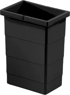 Immagine prodotto di Hailo Cestino interno 1225959 nero 8 L 226 x 156 x 295 mm 2 maniglie