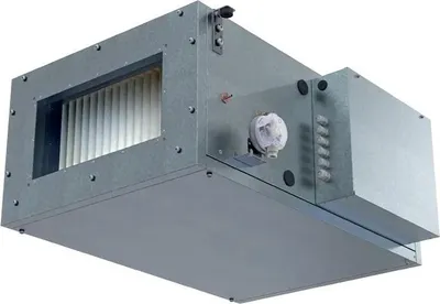 Produktbild von Wasserheizung. 500x300 mm BL Zuluftgerät Blaubox EC MW 2000 L S30 von Blauberg - 8105043