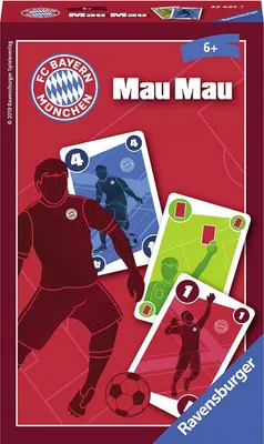 Produktbild von FC Bayern München Mau Mau Ravensburger 23467