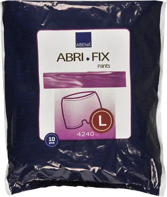 Produktbild von 10er Packung Abena Abri-Fix Pants L  - Komfortable Fixierhose für Sicherheit