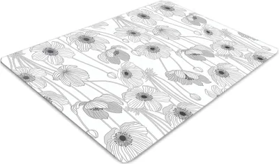 Obrázek produktu pro Podložka pod kancelářskou židli 120 cm x 90 cm Podložka pod kancelářskou židli - Maki.