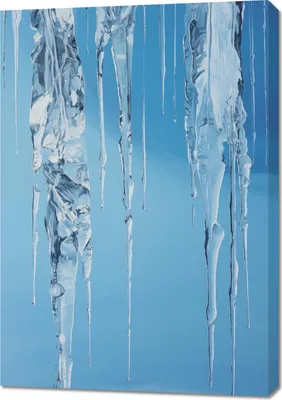Zdjęcie produktu dla Obraz 70x100cm Kryształowe Sople