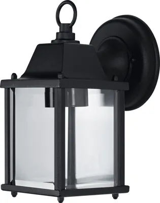 Immagine prodotto di OSRAM ENDURA Classic luce esterna S E27 nero, alluminio pressofuso, vetro trasparente, IP43, senza lampadina, adatto per installazione esterna