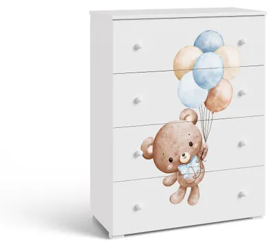 Immagine prodotto di Comodino per bambini Emily bianco - Sweet Bear