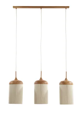 Produktbild von Light & Living - Hängelampe DANIA - 90x22x32cm - Braun
