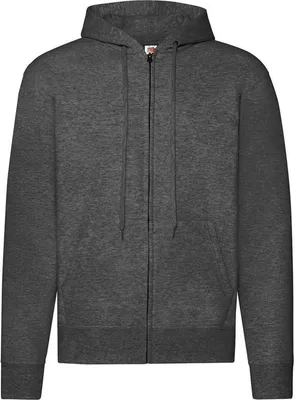 Produktbild von Fruit of the Loom - Sweatshirt, mit Kapuze für Herren PC4159 (S) (Grau meliert)