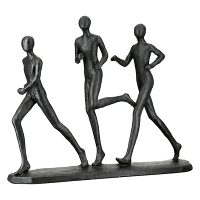 Productafbeelding van Gilde Skulptur, "Active", Poly, schwarz, VE 2, L. 6 cm, B. 29 cm, H. 23 cm