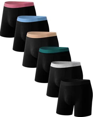 Produktbild von Herren Boxershorts aus Baumwolle – 6er-Set