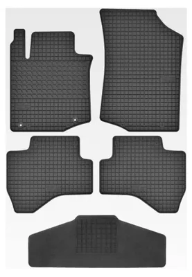 Produktbild von Fußmatten vorne 2er Set für Peugeot 107 2005-2014 aus Gummi