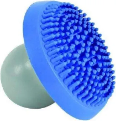 Produktbild von Trixie Shampoo- und Massagebürste - blau/grau