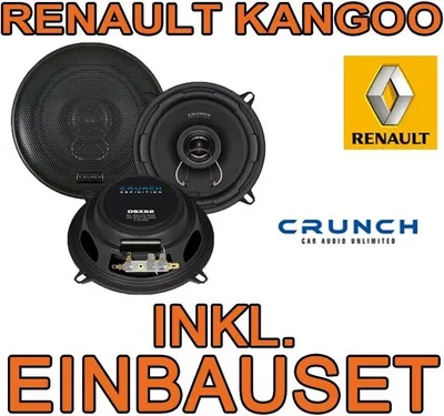 Produktbild von Lautsprecher - Crunch DSX52 - 13cm Triaxe für Renault Kangoo 2 - justSOUND