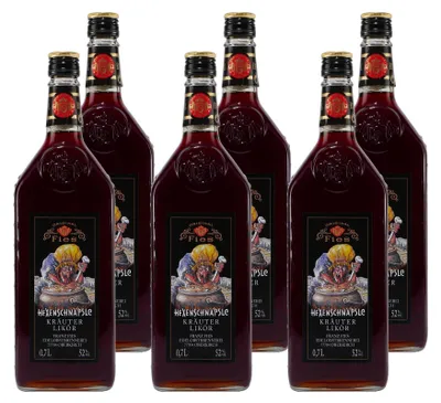 Produktbild von Fies Hexenschnäpsle Kräuter-Likör (6 x 0,7L)