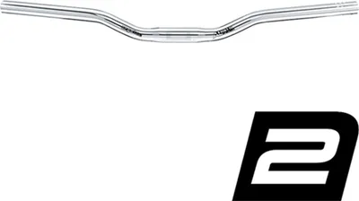 Produktbild von Ergotec Bügel RISER/ 25,4, 10°, Ø = 25,4mm, Aluminium, silber, SL 2