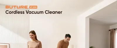 Obrázek produktu pro Akumulátorový vysavač - VC200 - 600 W - sací výkon 65 kPa - kartáč na odstraňování chlupů zvířat - HEPA filtr - dotykový displej - provozní doba 80 minut