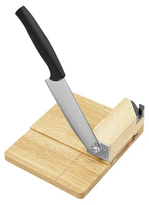 Produktbild von Guillotine Fleischschneider - Manueller Gefrierfleischschneider - 5-in-1 Schnellschneider - Rollfleischschneider für Hotpot - Für Haushalt und Küche - Schwarz